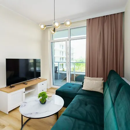 Apartmán Azure Pearl Przy Plazy-darmowy Parking By J-ewels *