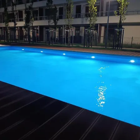 Azure Pearl Przy Plazy - Darmowy Parking Lägenhet Sianozety